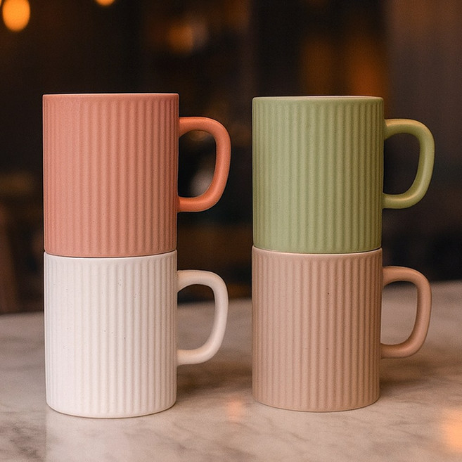 라이프란스 리네아 머그컵 4종세트, 1개