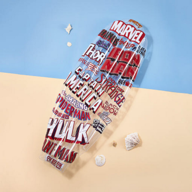 인텍스 INTEX 서핑보드 릴팡 마블서핑튜브 MV6071 물놀이튜브 파도타기, 단품, 1개, 혼합색상