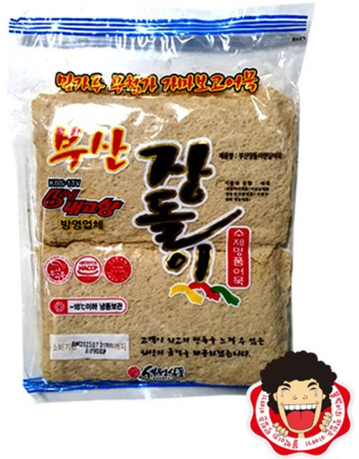 장돌이 부산어묵 흰살사각 어묵, 780g, 1개