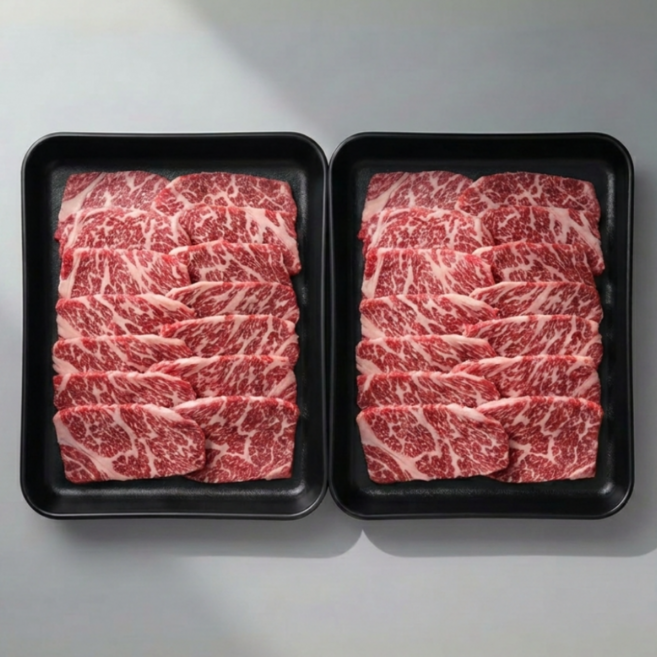 1++ 한우 모듬세트 소고기 구이용, 1개, 1kg
