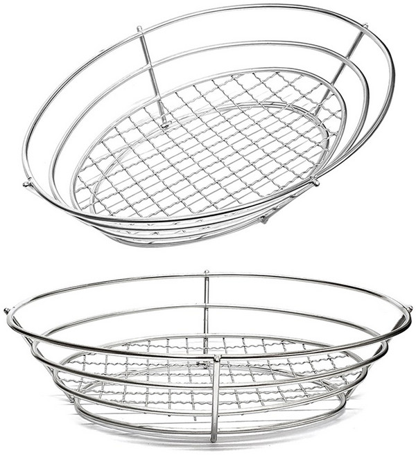 스텐 와이어 바스켓 고급형 / 치킨 바구니 감자튀김 후렌치후라이 철망 / 국내생산