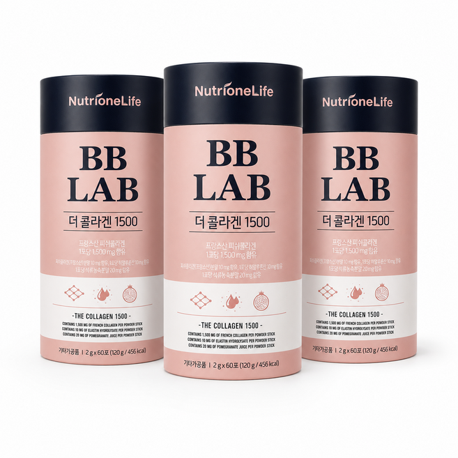 BBLAB 低分子膠原蛋白 1500 家庭版 90入, 3個, 90份