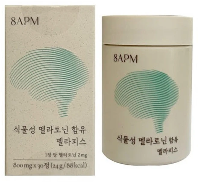 한미양행 멜라토닌 800mg, 30정, 1개 - 쿠팡