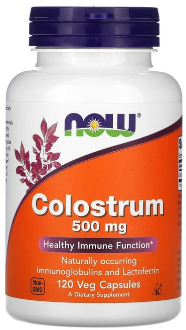 나우푸드 초유 500mg 식물성 120정 락토페린 함유 단백질 NOW Foods, 1개 - 쿠팡