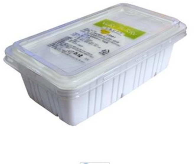 냉동 망고퓨레 500g [아이스박스 포함가], 1개