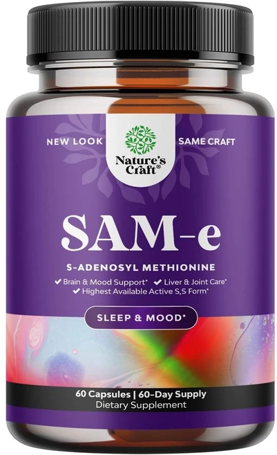 NaturesCraft Sam-E 200mg 60정 2병 - 쿠팡