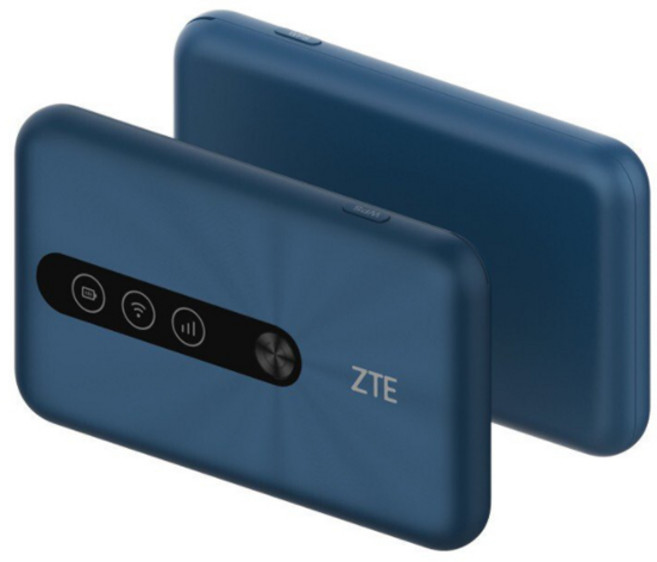 中興 ZTE MF932 藍色4G LTE SIM卡無線Wifi分享器，輕巧便攜，高速網路, 1個