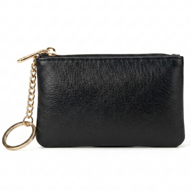 올리스트 레더 미니키링지갑 파우치 립스틱 립밤 가방 여행용 동전지갑