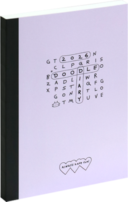 아이코닉 2026 두들 다이어리 위클리 플래너 스케줄러, 03 Lilac, 1개