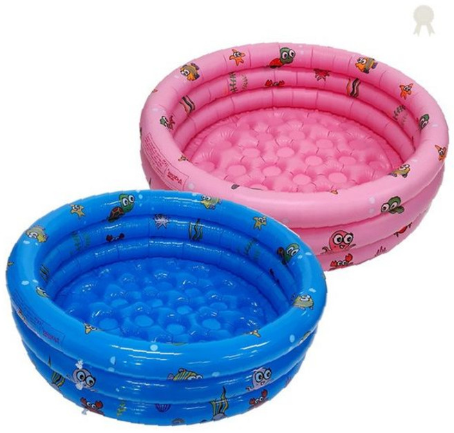 가정용 물놀이 욕조 어린이 여름 실내 야외 에어 튜브 원형 수영 물통 냉탕 목욕, 1개, 상세페이지 참조