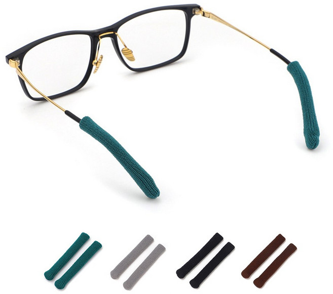 미즈코스 2p 패브릭 안경 다리 팁 안경귀 귀고무 미끄럼 방지 이어 그립