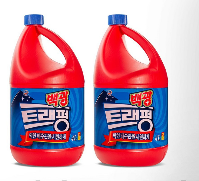 백광 트래펑 세정제, 4L, 2개