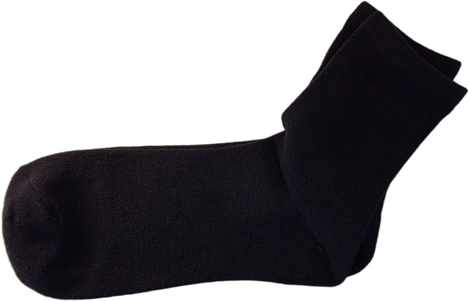 남성용 무지 양말 중목