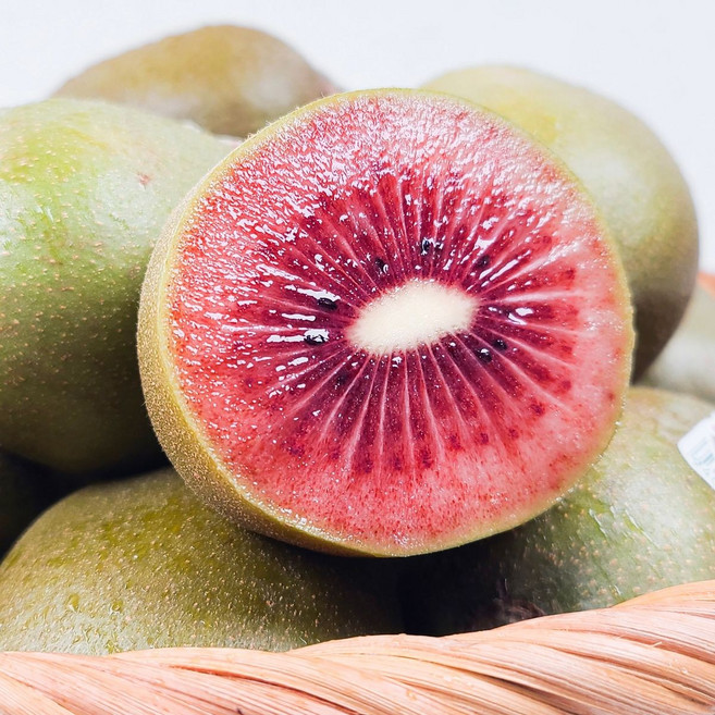 [고당도 엄선] 뉴질랜드 제스프리 루비레드키위 레드키위 과즙폭탄, 1세트, 제스프리 루비 레드키위 소과 5과