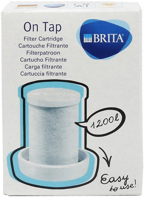BRITA On Tap 濾水器替換濾心, 1個, 龍頭式濾水器替換濾心, 無香味