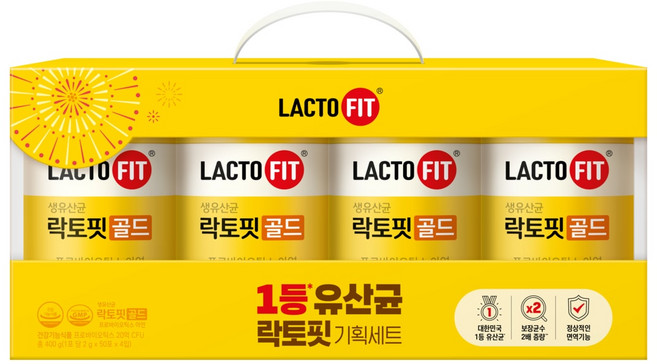 종근당건강 건강식품관 [종근당건강] 락토핏 골드 기획세트 2g*50포*4입, 종근당건강 건강식품관 [종근당건강] 락토핏 골드 기획세, 2g