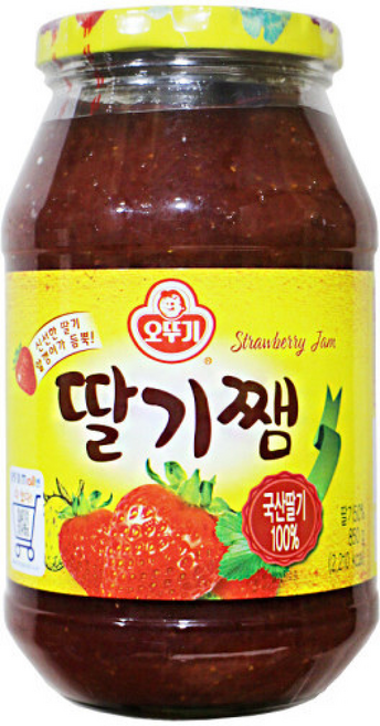 오뚜기 딸기쨈 딸기잼 토스트 식빵, 850g, 1개