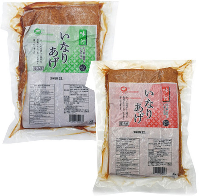 손씨푸드 푸요 사각유부 40매 60매 조미유부, 1kg, 60개