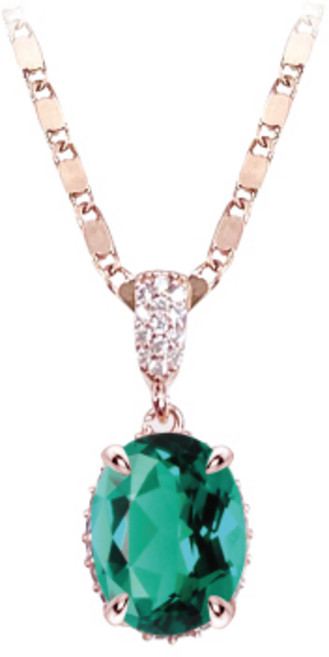 [혜성 주얼리] 루이즈 딥블루 사파이어 목걸이