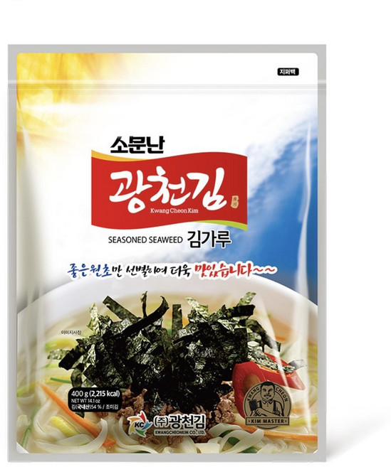 [광천김] 소문난 김가루 400g 2개
