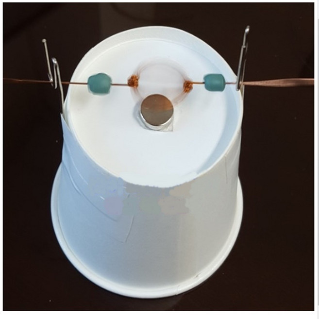 간이모터만들기(2인용) 전자석의원리/간이전동기만들기, 1개