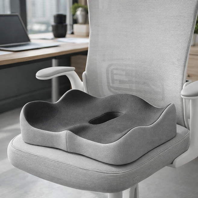 안리브 메모리폼 치질 방석, 1개, 그레이