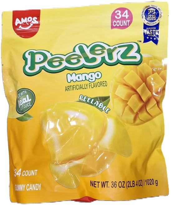 아모스스위츠 필러즈 망고젤리 구미, 30g, 34개 - 쿠팡