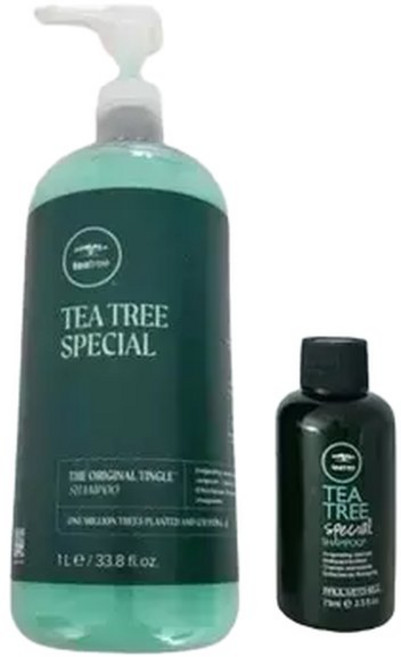 폴미첼 티트리 스페셜 샴푸 1000ml 대용량 쿨링 두피 관리샵, 1L, 1개