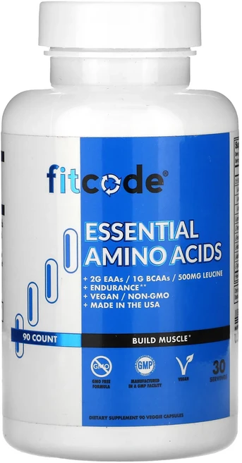 신상할인판매 fitcode 필수 아미노산 베지 캡슐 90정 최저가격, 1개 - 쿠팡