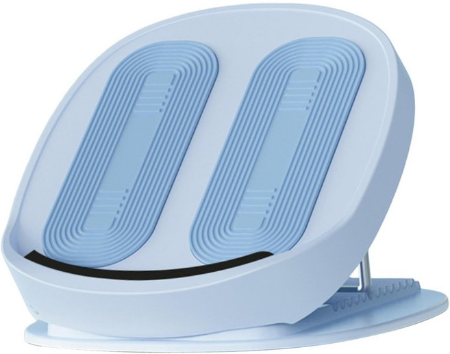 발 들것 미끄럼 방지 전문 훈련 스트레칭 보드 접이식 스트레칭 경사 페달 기어 조절 가능한 스트레칭 홈 체육관 장비 종아리 근육 스트레칭 플레이트, 파란색