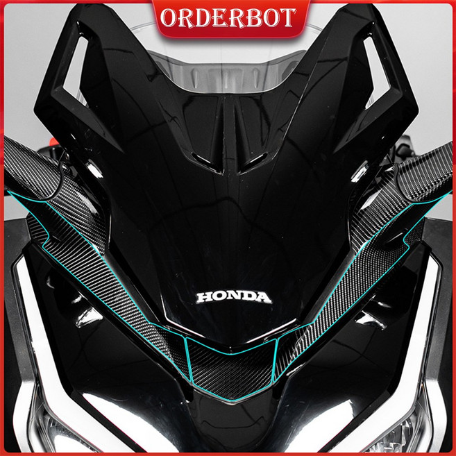 오더봇 포르자 forza 카본 무늬 스티커 데칼 스크레치 방지 보호 패치, 타입A, 1개