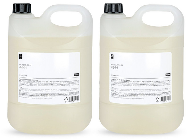생활공작소 석류식초 주방세제, 4L, 2개