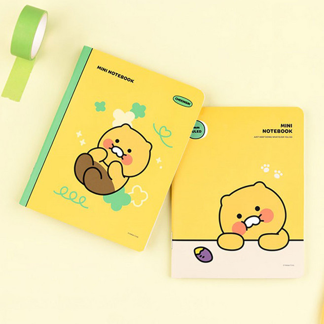 [동화오피스] 카카오 춘식이 미니노트 101x130mm 32매내외, 1개, 고구마