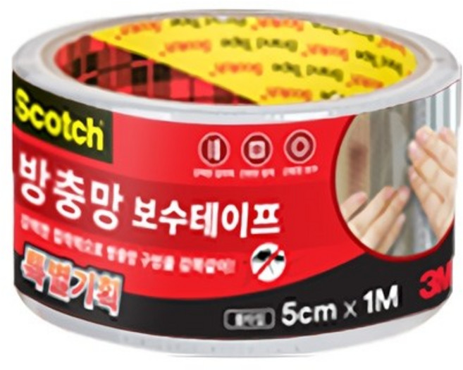 3M)방충망 보수테이프, 1개