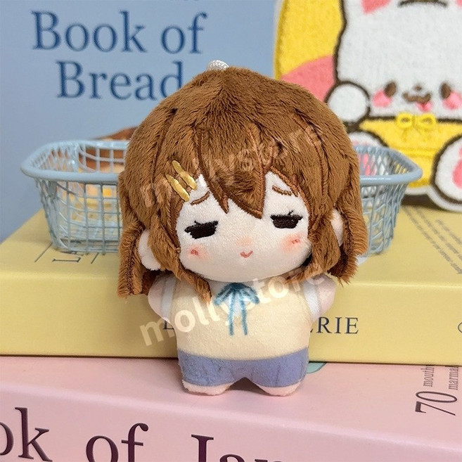 케이온 10cm 유이 츠무기 미오 아즈사 미츠 솜인형 누이 아이돌 솜깅이 인형, 히라사와 유이