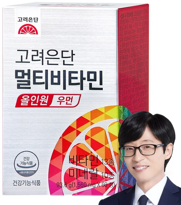 고려은단 멀티비타민 올인원 우먼, 60정, 1개 - 쿠팡