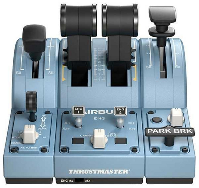 항공기 시뮬레이터 랜딩기어 트러스트마스터 스틱 TCA 에어버스 조이스틱, 1개, TCA 플랩/스포일러