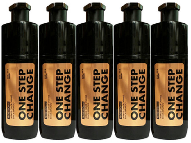 꾸띄르염색 블랙샴푸 시즌3 미라클 조혜련 샴푸 180ml 5개