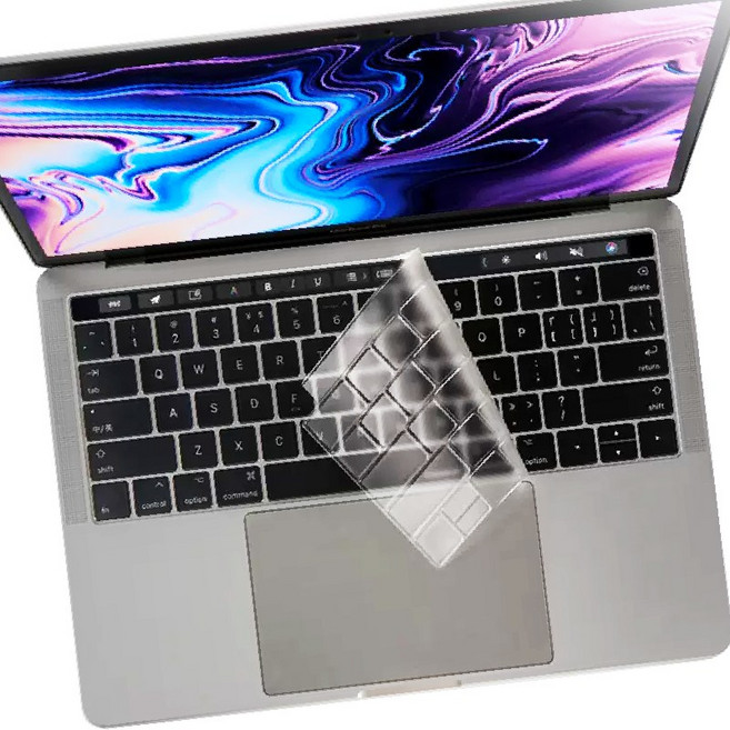 金士曼 Macbook 鍵盤膜 鍵盤墊 保護膜 Pro Air Neo M5 M4 M3 M2 13 14 15 16, Air 13吋 2020 M1 - 全透明, 1個