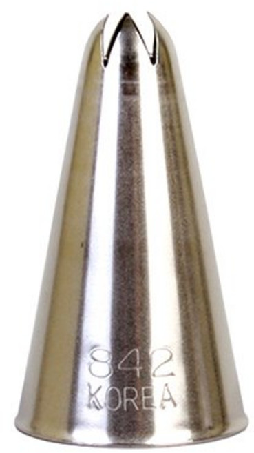 중형팁 (842번 별10 모양깍지), 1개