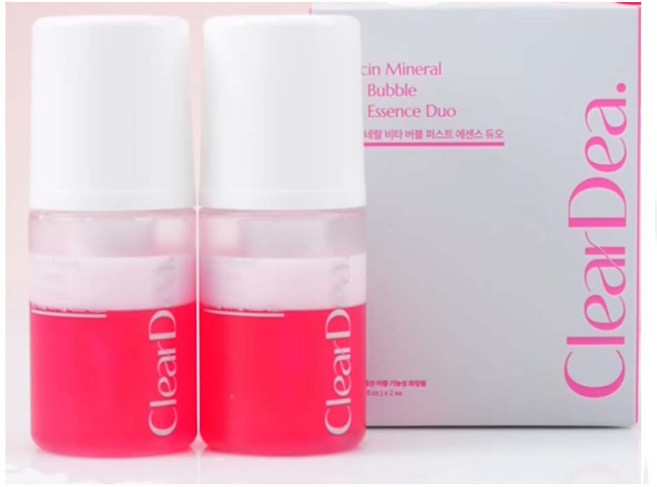 클리어디어 뮤신 미네랄 비타 버블 퍼스트 에센스 60ml 2 hI유통, 클리어디어 뮤신 미네랄 비타 버블 퍼스트 에센스 60m