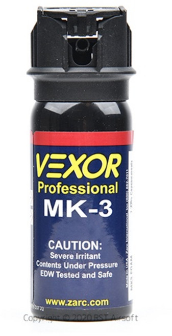 VEXOR MK-3 泡沫型防狼噴霧, 1個