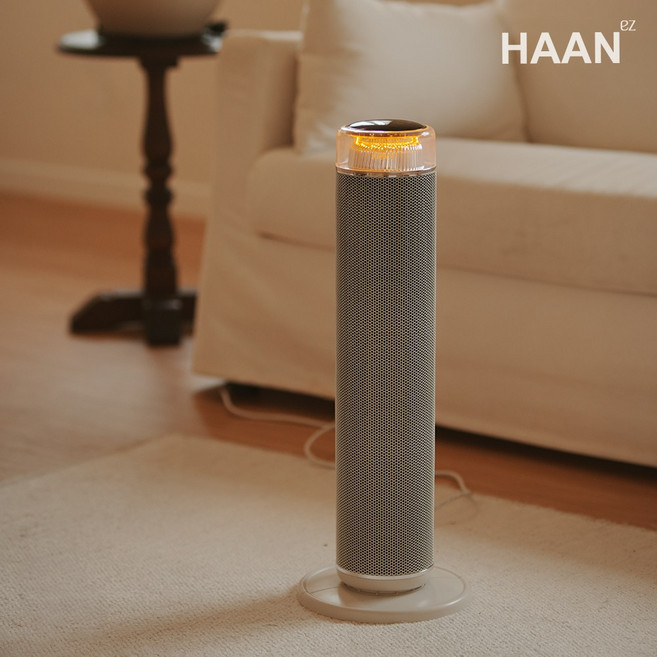 한경희 가정용 전기 온풍기 무드등 그래핀 PTC 전기 히터