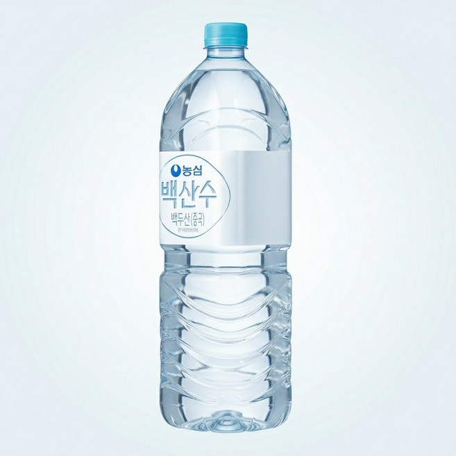 농심 백산수 무라벨 2L 12병, 12개