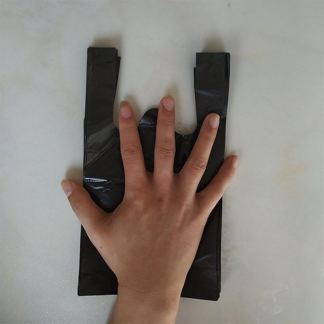 써니글로벌 검정비닐봉지 분리수거 대변봉투 대용량 업소용, 기본, 블랙 15x25 (50 개), 1L