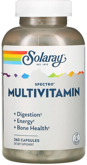 솔라레이 Solaray Spectro Multivitamin 360 Capsules, 솔라레이 Solaray, Spectro Multivit, 360정, 1 - 쿠팡