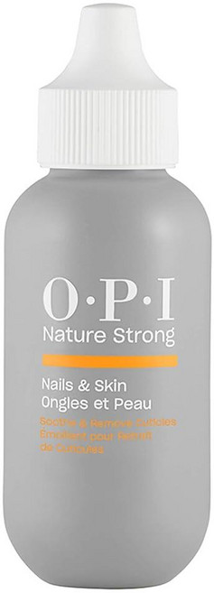 OPI Nature Strong Nails & Skin - 드로퍼가 있는 글로우 업 네일 큐티클 오일 | 가볍고 영양이 풍부한 천연 블렌드 건조한 큐티클에 수분을 공급합니다, 큐티클 젤