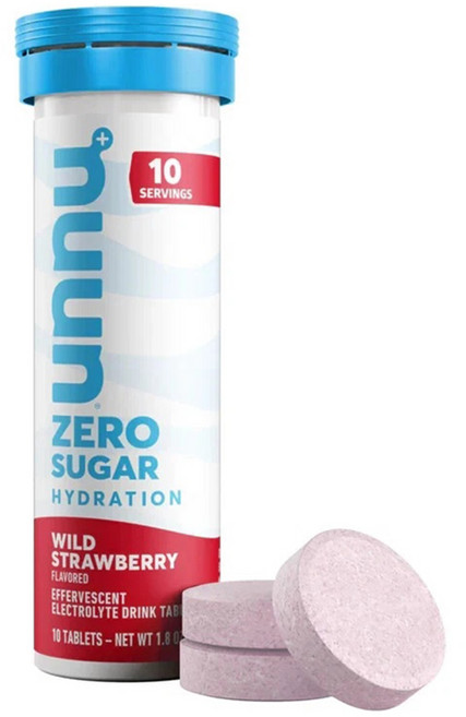 Nuun 補水電解質飲品 野草莓發泡錠 10入, 51g