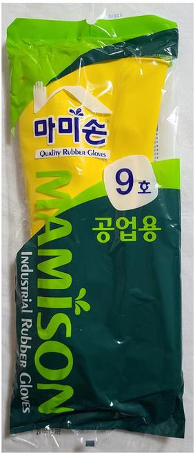 마미손 공업용보호장갑 9호 5컬레/공업용고무장갑