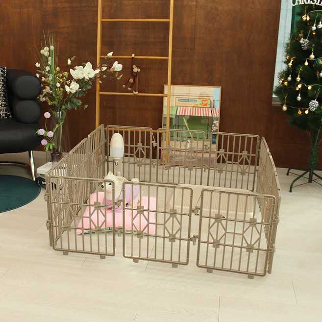 페페츠 강아지 울타리 ( 35cm * 39cm ) 12p 브라운